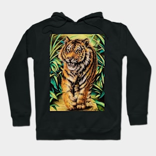 Tiger In The Jungle Hoodie